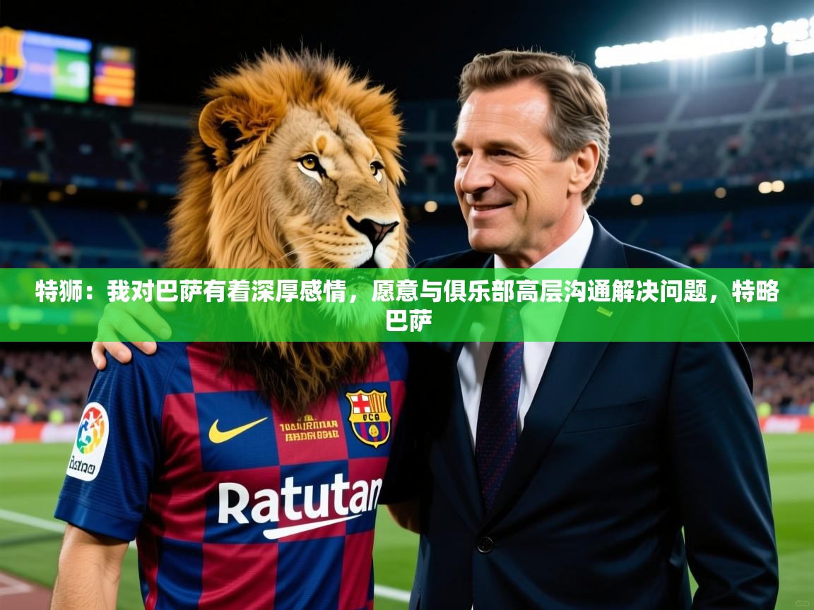2025华体会登录网址特狮：我对巴萨有着深厚感情，愿意与俱乐部高层沟通解决问题，特略巴萨  第3张